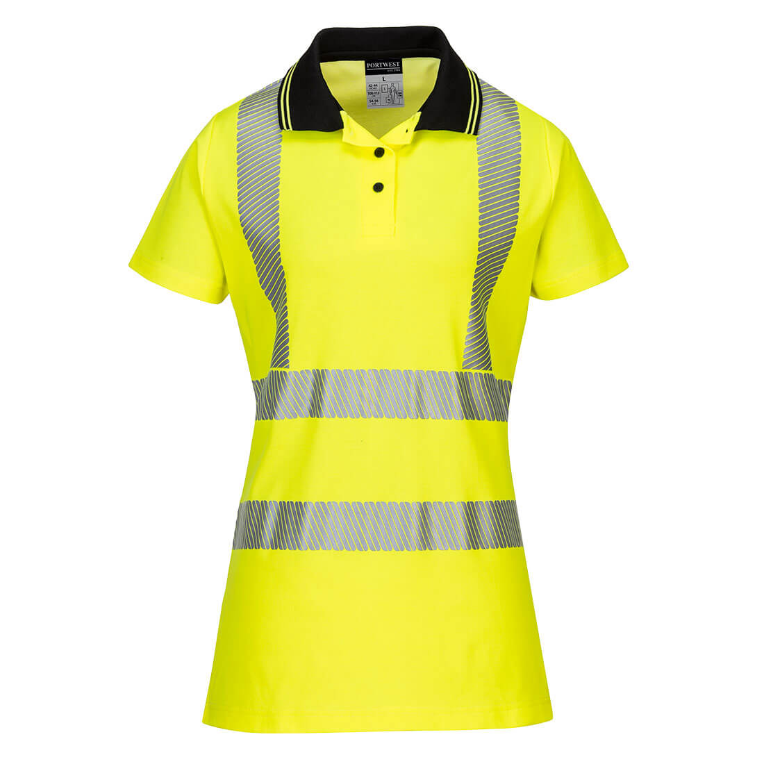Polo de alta visibilidad Cotton Confort Pro para mujer Vetonek