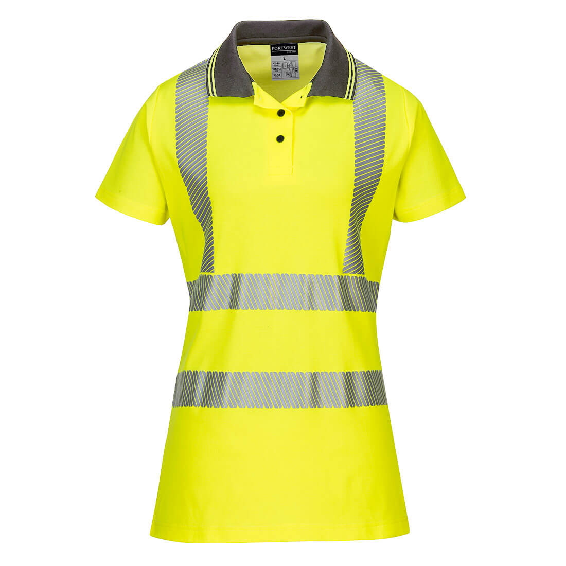 Polo de alta visibilidad Cotton Confort Pro para mujer Vetonek