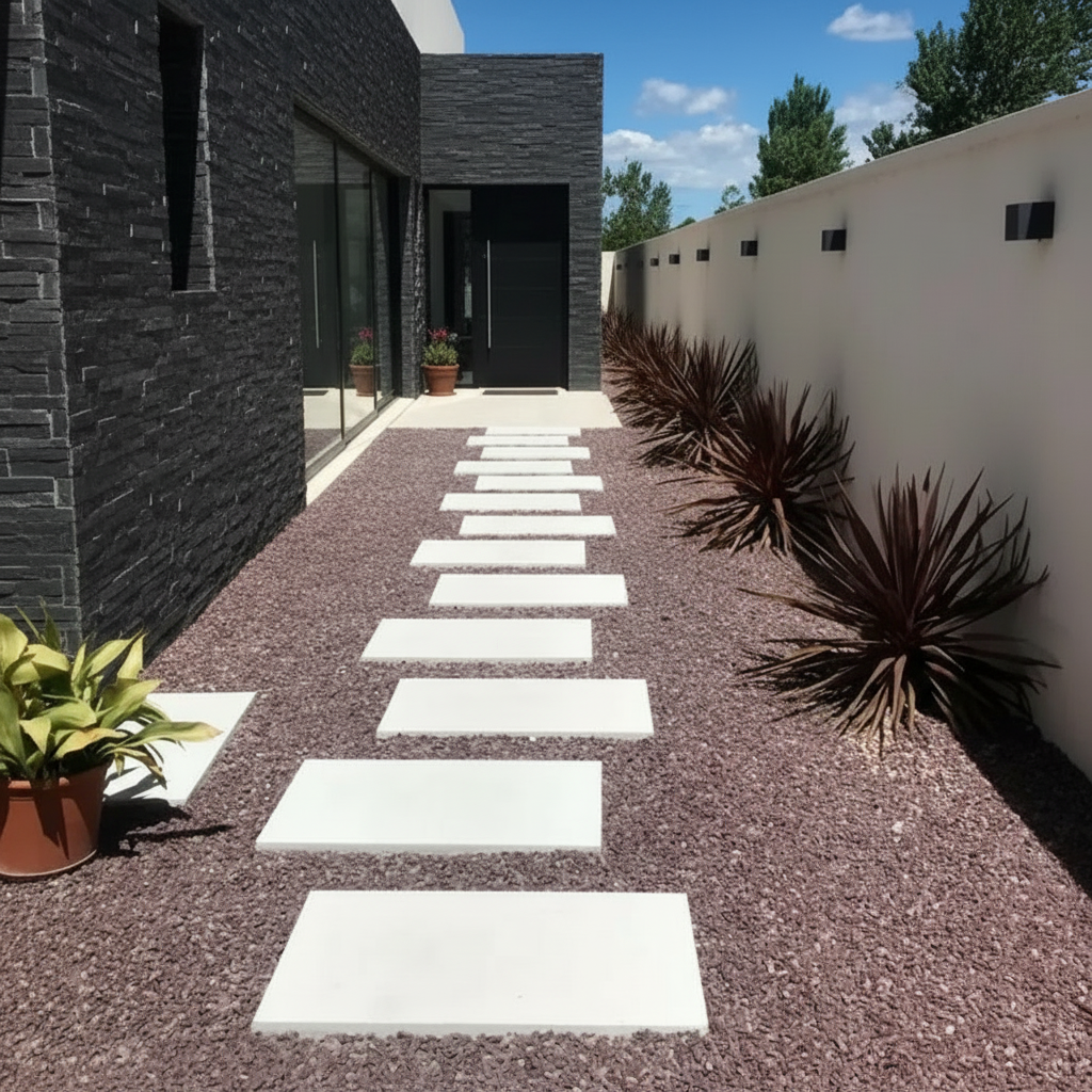 Dalle de béton pour jardin extérieur - Vetonek
