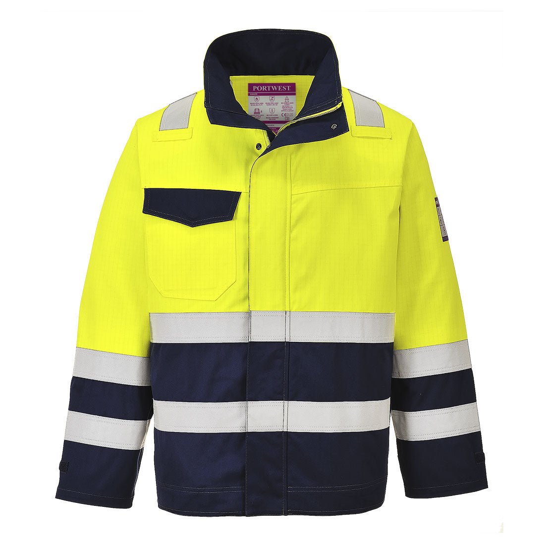 Chaqueta de alta visibilidad Modaflame para máxima protección Vetonek