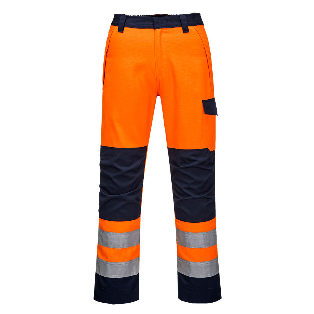 Pantalon Modaflame RIS Orange/Marin - Protection Avancée Vetonek