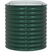 Huerto Elevado Verde 240x80x81 cm Acero Galvanizado V3535 Vetonek