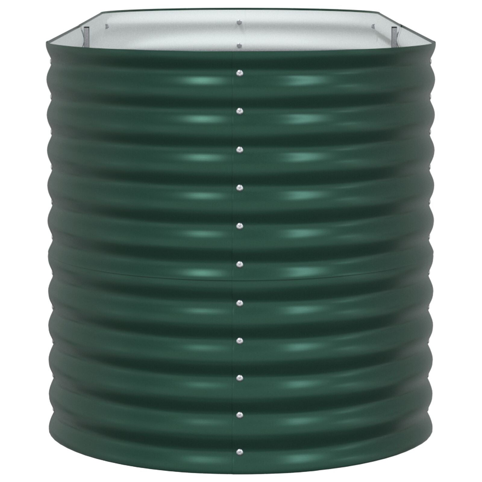 Huerto Elevado Verde 240x80x81 cm Acero Galvanizado V3535 Vetonek