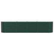 Huerto elevado Verde 400x80x81 cm Acero Galvanizado V3511 Vetonek