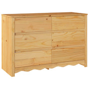 Commode "DRAMMEN" 111x43x73,5 cm Bois de Pin Massif V7064 Vetonek