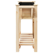 Jardinería con estanterías 111x37x76 cm de madera maciza de pino V0623 Vetonek