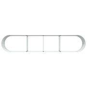 Huerto Elevado Marrón 400x80x44 cm de Acero Galvanizado V3665 Vetonek