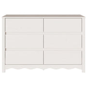 Commode ""DRAMMEN"" Blanc 111x43x73,5 cm Bois de pin massif V7071 Vetonek