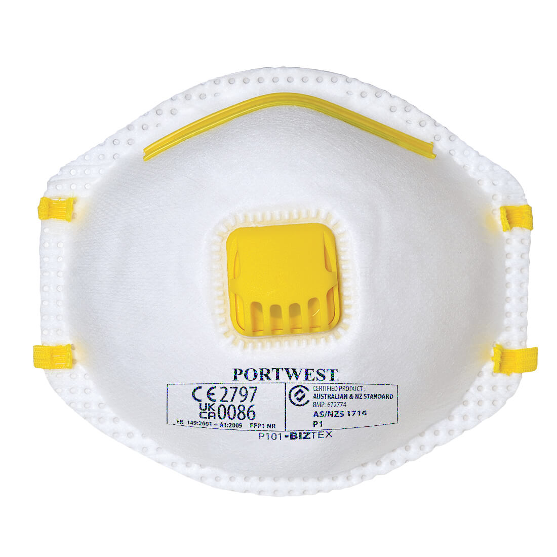 Masque avec valve FFP1 (pack de 10) - Protection Efficace Vetonek