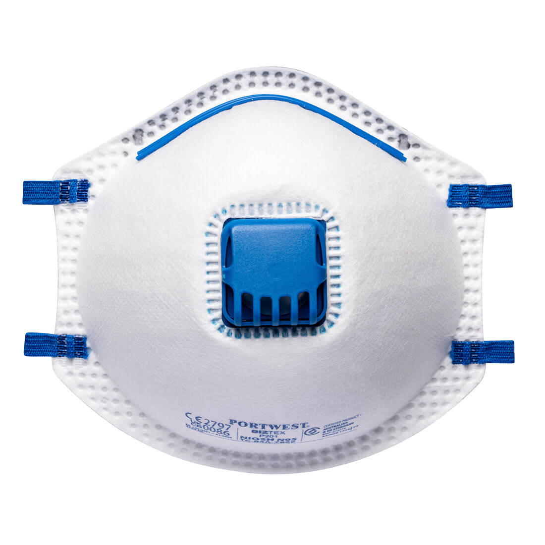 Masque avec Vanne FFP2 (Pack de 10) - Sécurité et Confort Vetonek