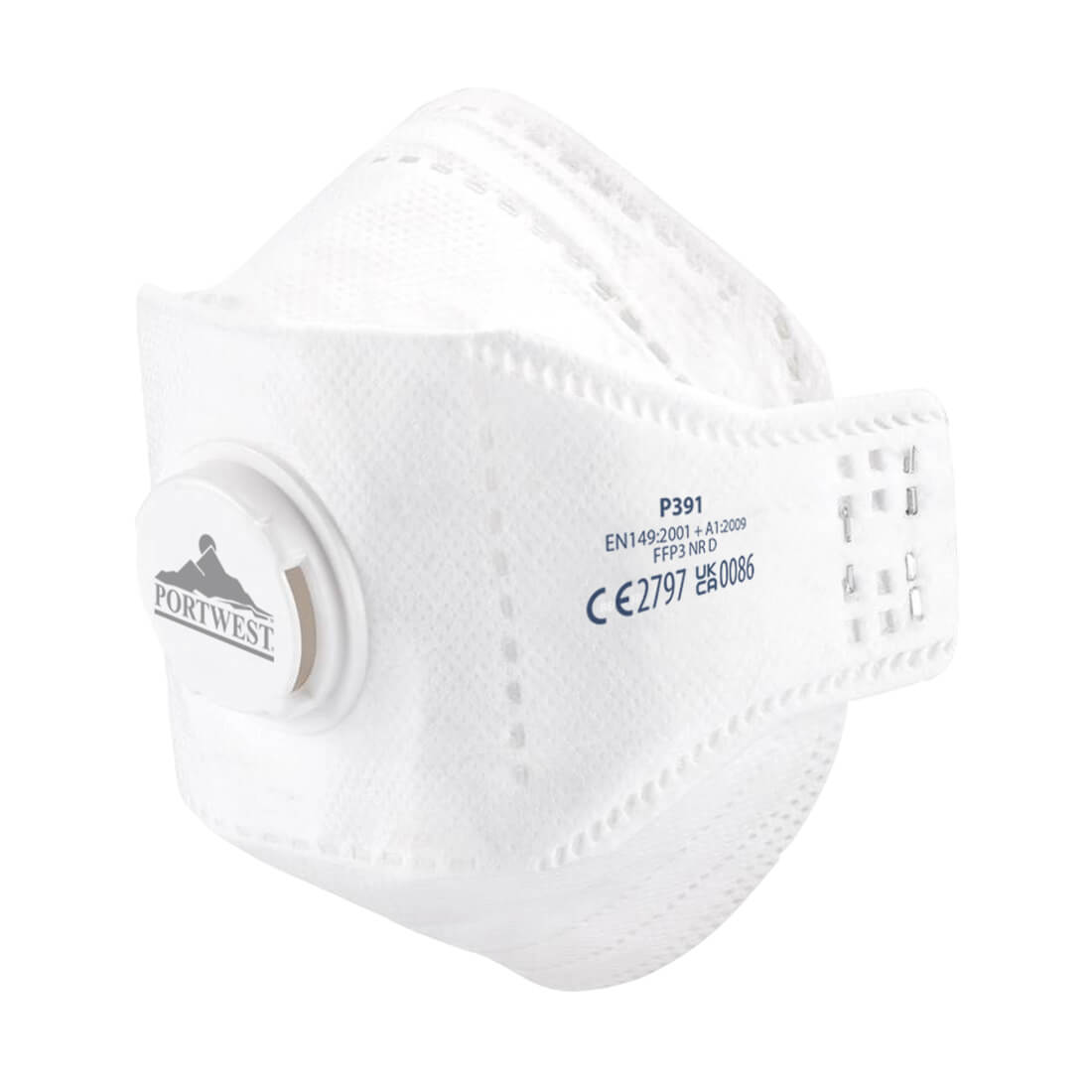Masque EAGLE Dolomite FFP3 Plié avec Valve (Pack de 10) Vetonek