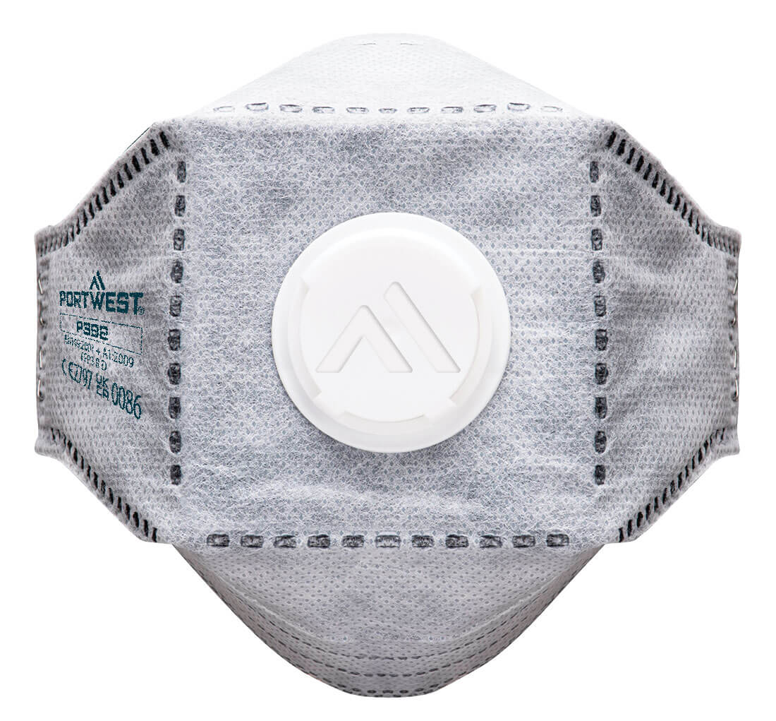 Masque Pliable avec Carbone et Vanne EAGLE FFP3 - Pack de 10 Unités Vetonek