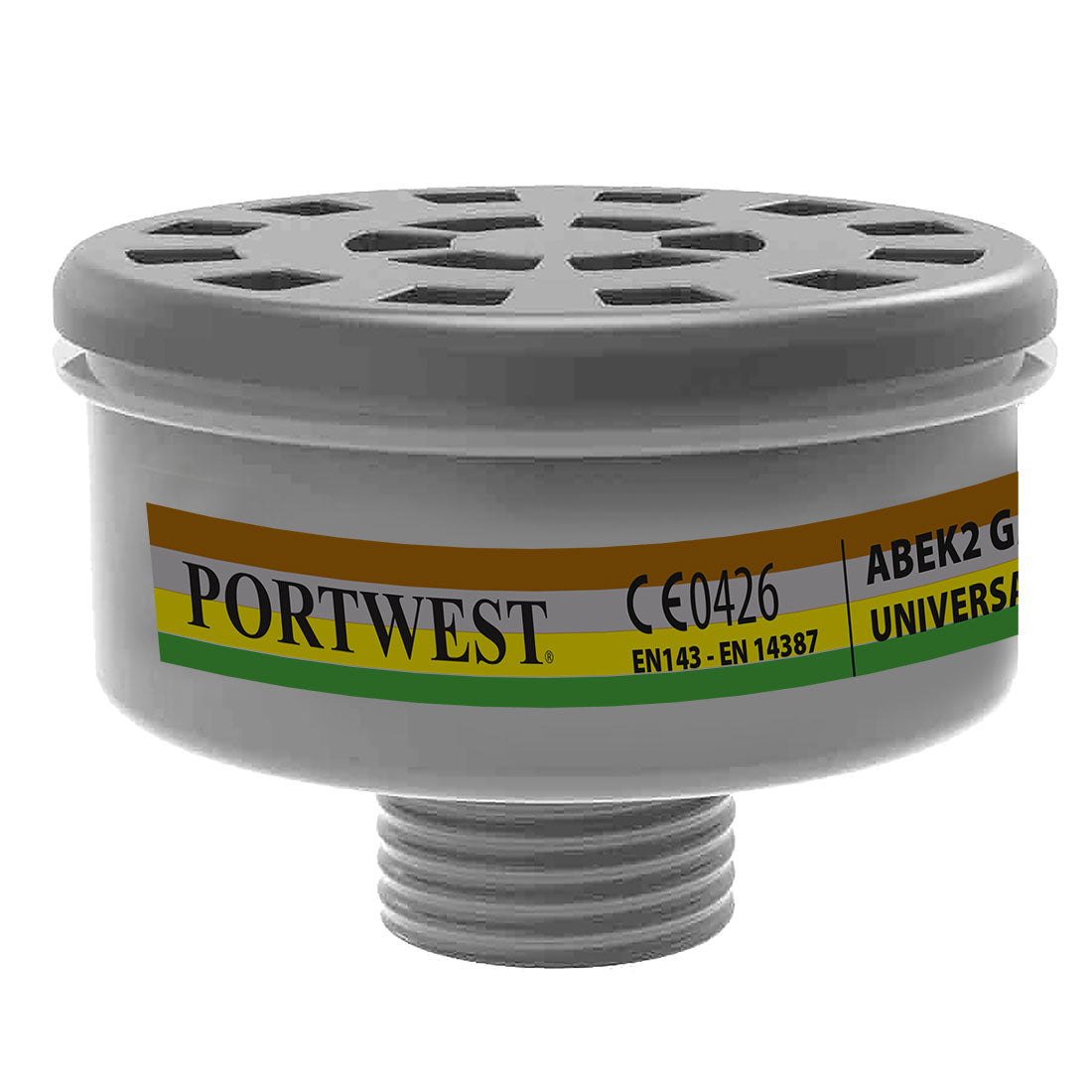 Filtre de Gaz ABEK2 avec Connexion à Vis Universelle (Pack 4) Vetonek