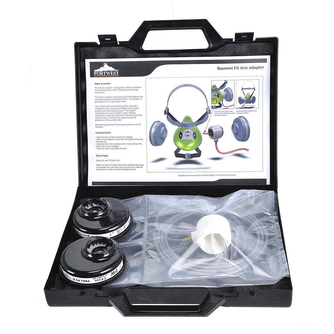 Kit Adaptador de Bayoneta para Prueba de Ajuste de Máscaras Vetonek