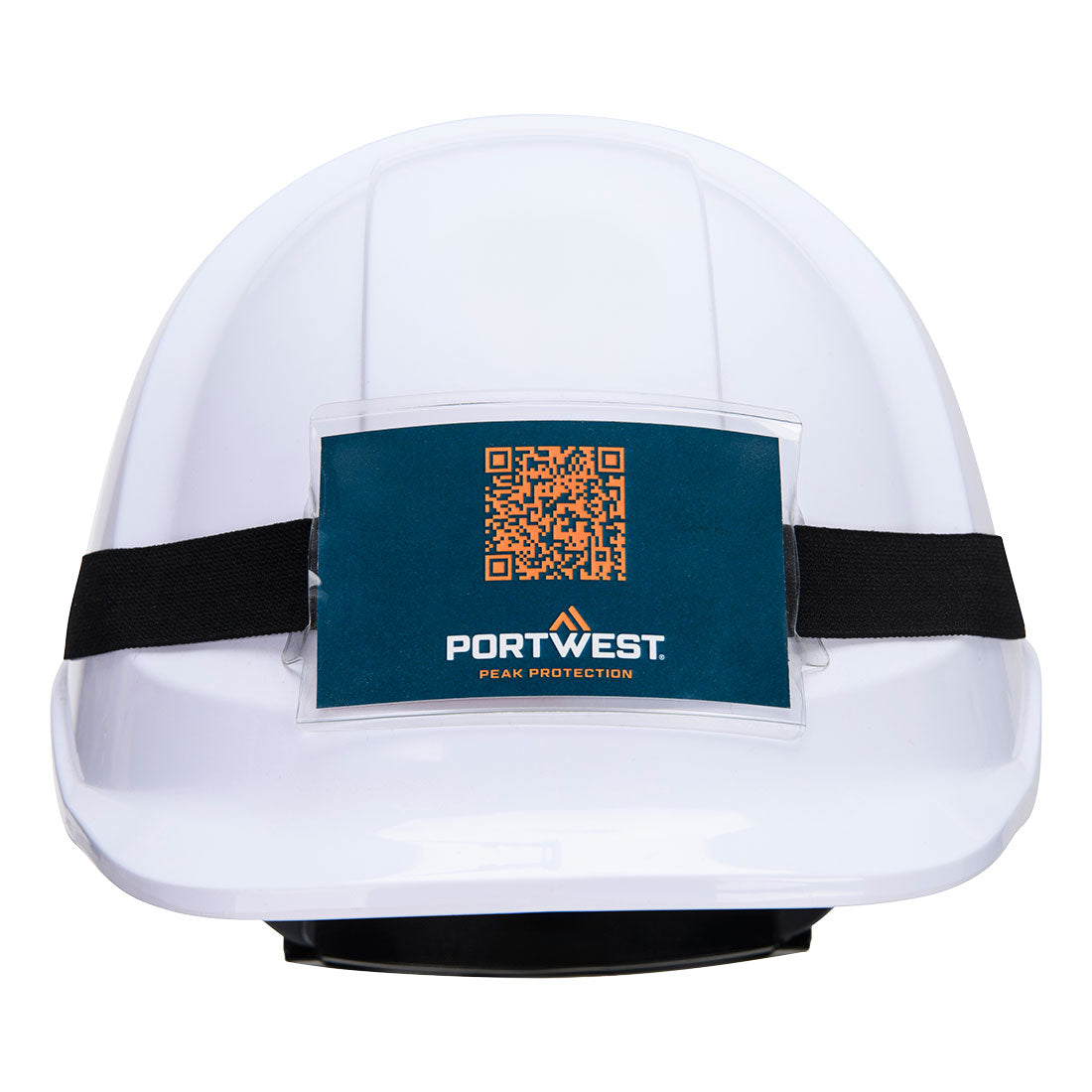 Portaidentificación universal para casco Negro - Portwest PA40