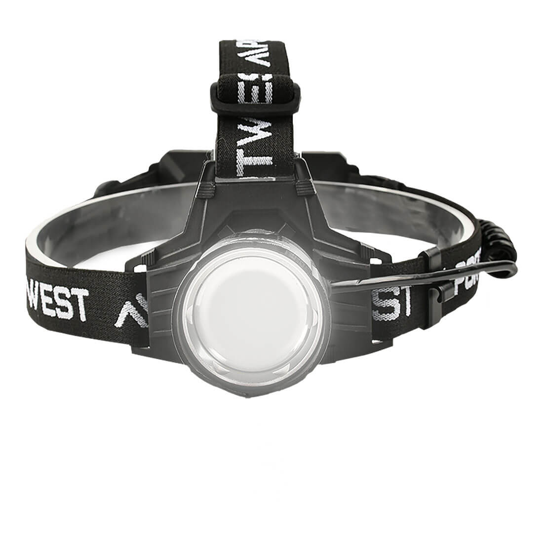 Foco frontal de alta potencia Negro - Portwest PA81