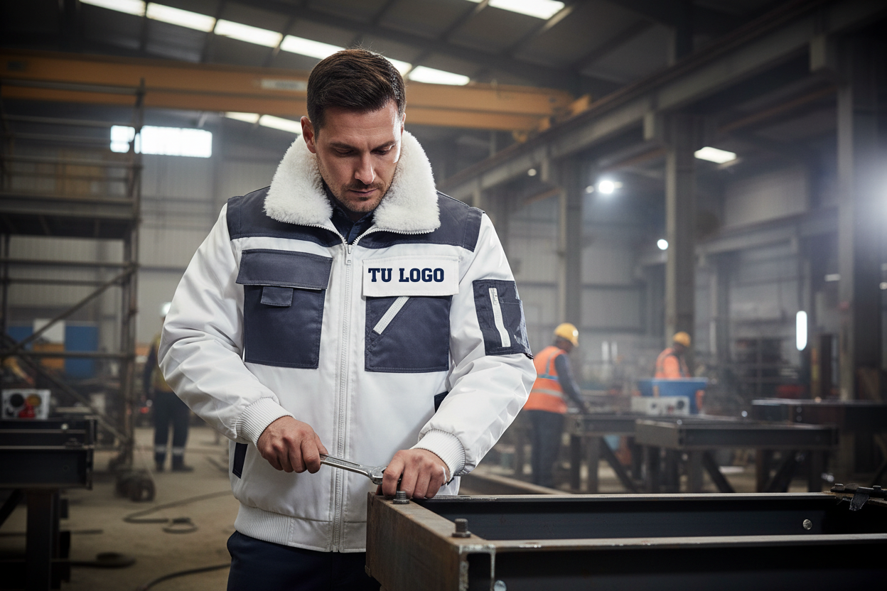 Veste Pilot Bicolore : Démontable, imperméable et chaud. - Vetonek
