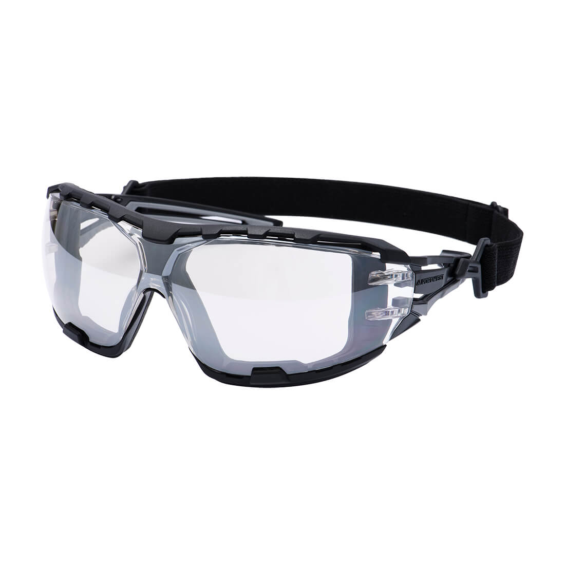 Gafas de seguridad Anthracite Wraparound Plus Mirror (Indoor/Outdoor) - Portwest PR02