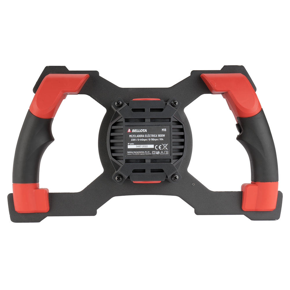 Mezcladora Bellota BePower M18, vista lateral