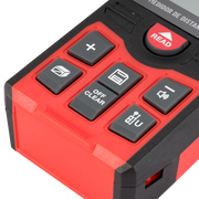 Medidor láser Bellota BePower MED50R, vista lateral