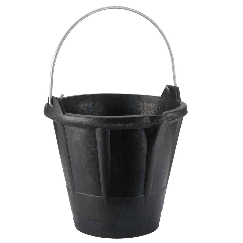 Cubo de caucho industrial Bellota BKCIND12BM