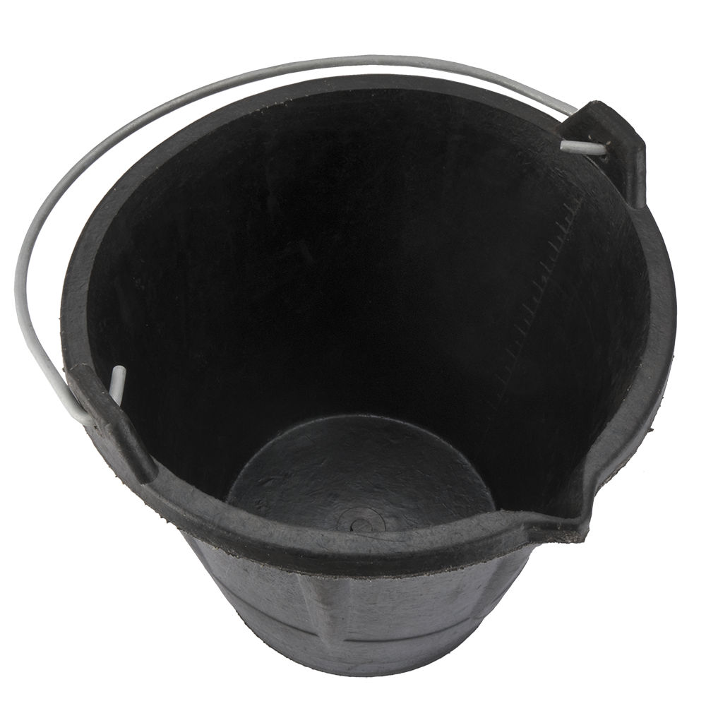Cubo de caucho industrial Bellota BKCIND12BM detalle