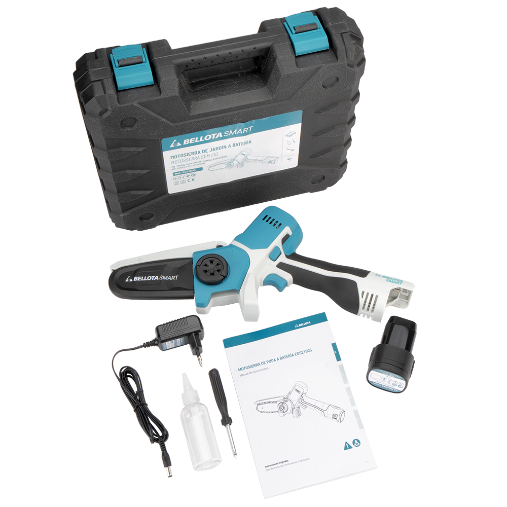 Motosierra eléctrica a batería Bellota BePower EG2100S Smart