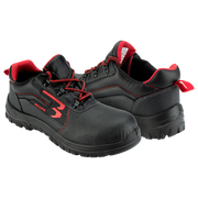 Zapato de seguridad Bellota Classic 72301N S3 de piel negra, vista lateral