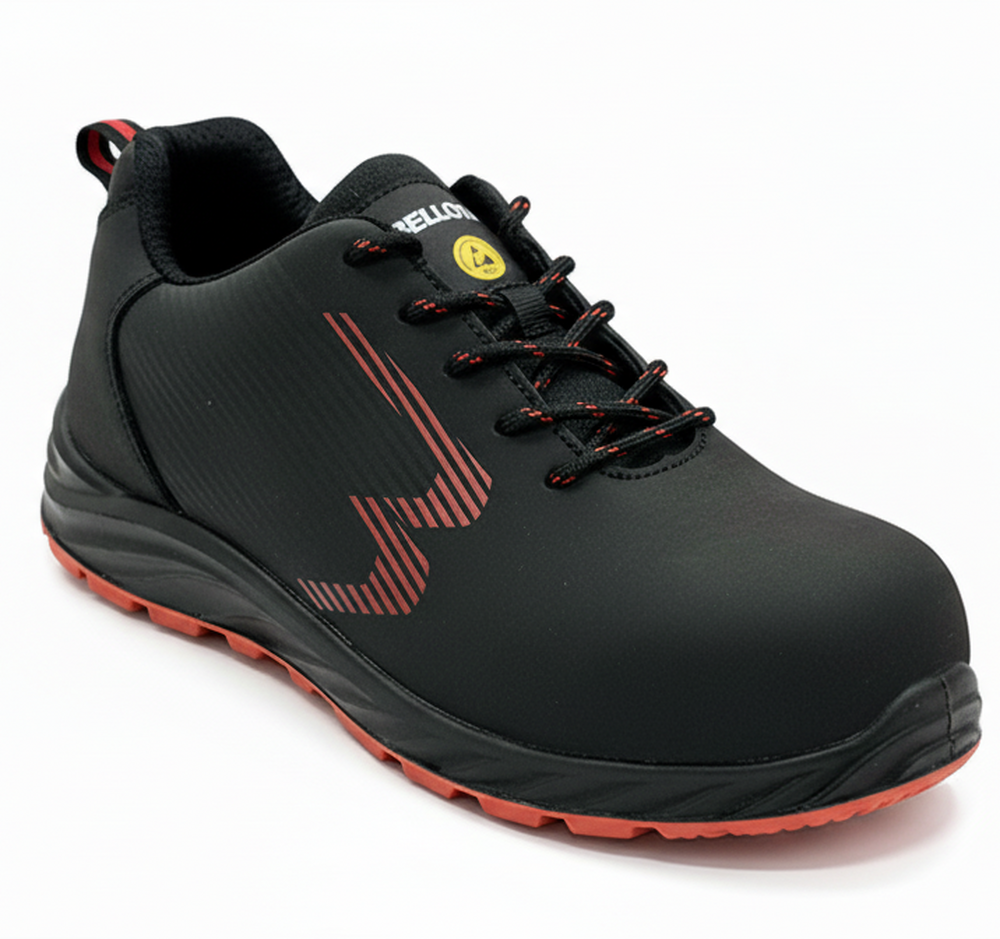 Zapatilla ocupacional Bellota STEP O2 de nobuck negro