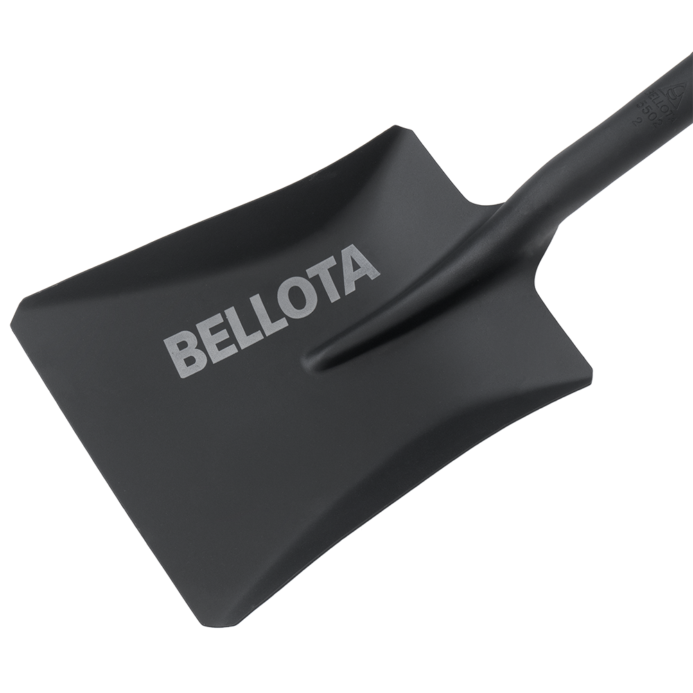 Pala cuadrada Bellota 5502L, detalle de la hoja