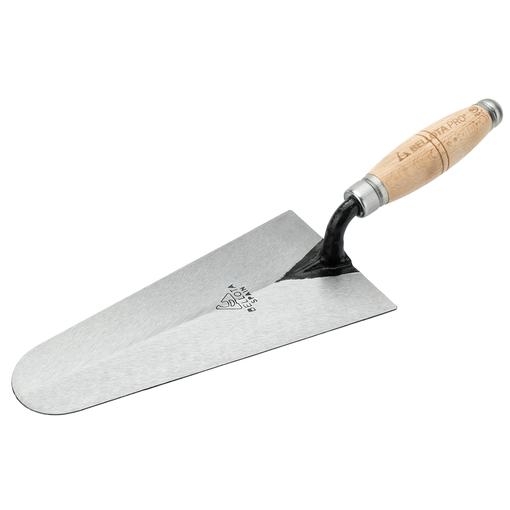 Paleta portuguesa forjada Bellota 5851 con mango de madera, vista principal