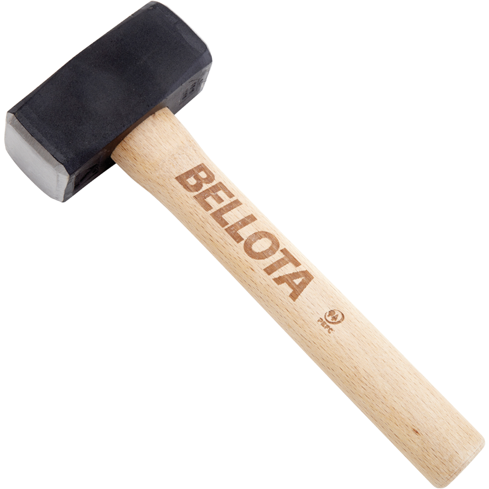 Maceta cuadrada Bellota 5310 con mango de madera de haya