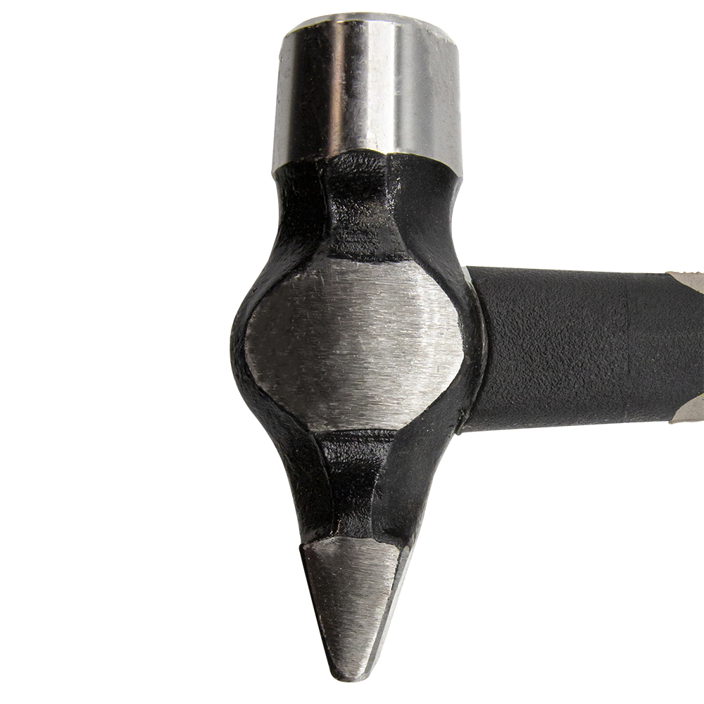 Martillo de peña Bellota 8009CF, detalle de la cabeza