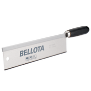 Serrucho de ebanista Bellota 4568S, detalle del mango recto de madera