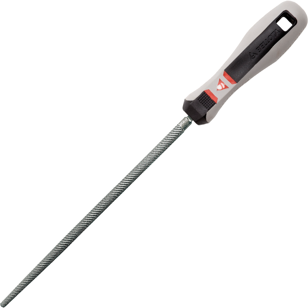 Escofina redonda de carpintero Bellota 4104MB con mango bimaterial