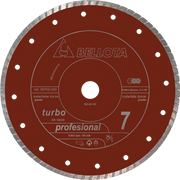 Disco de diamante turbo Bellota Pro7 50705 para materiales duros, vista principal