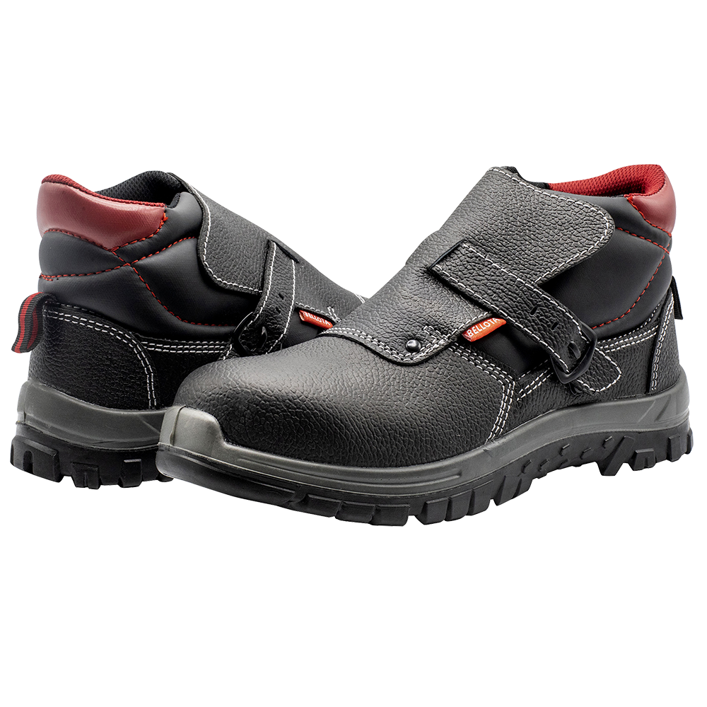 Bota de seguridad para soldador Bellota Classic 72302 S3, vista lateral