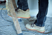Zapato de seguridad Bellota Core FTW3050 en uso