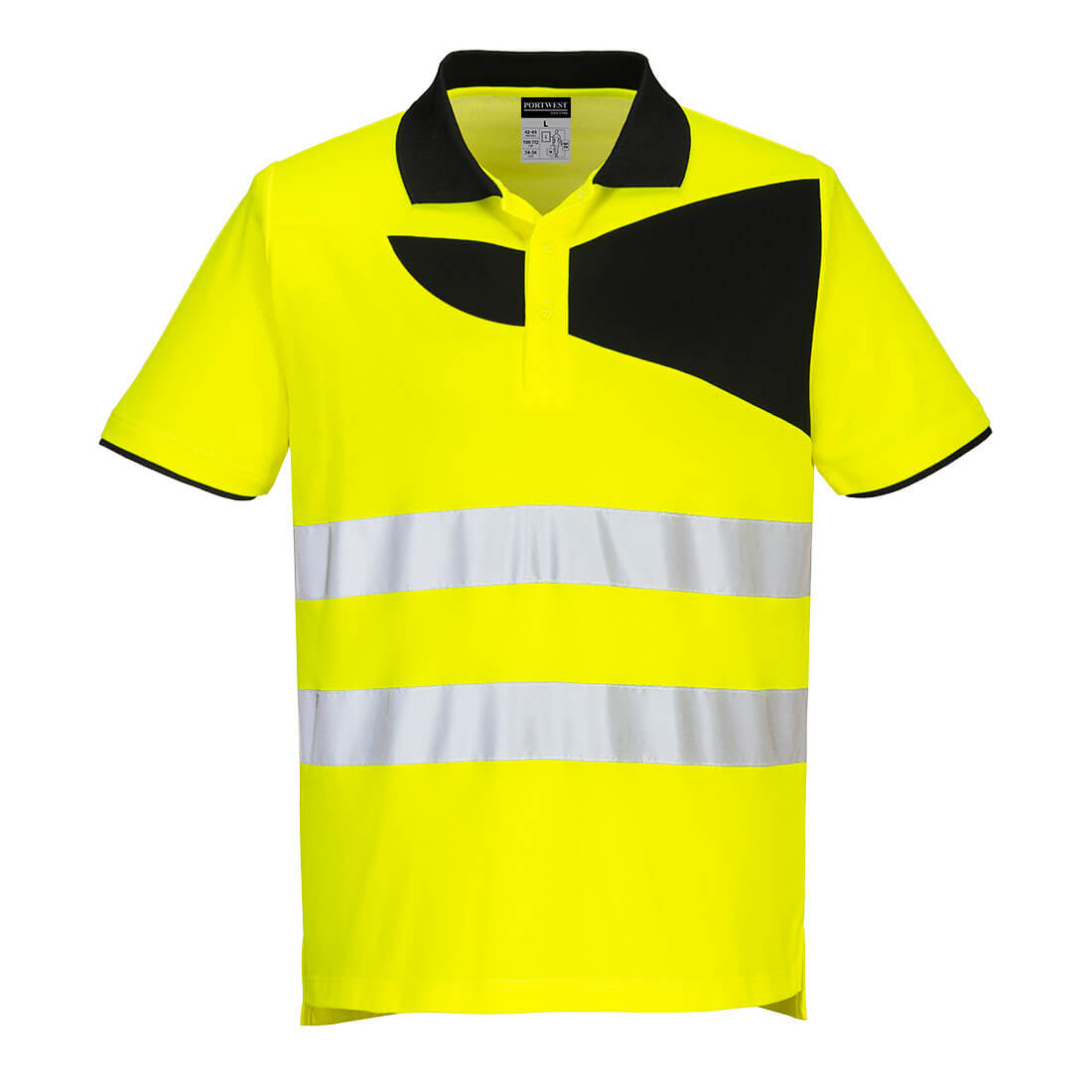 Polo PW2 de alta visibilidad de manga corta - Confort y Estilo Vetonek