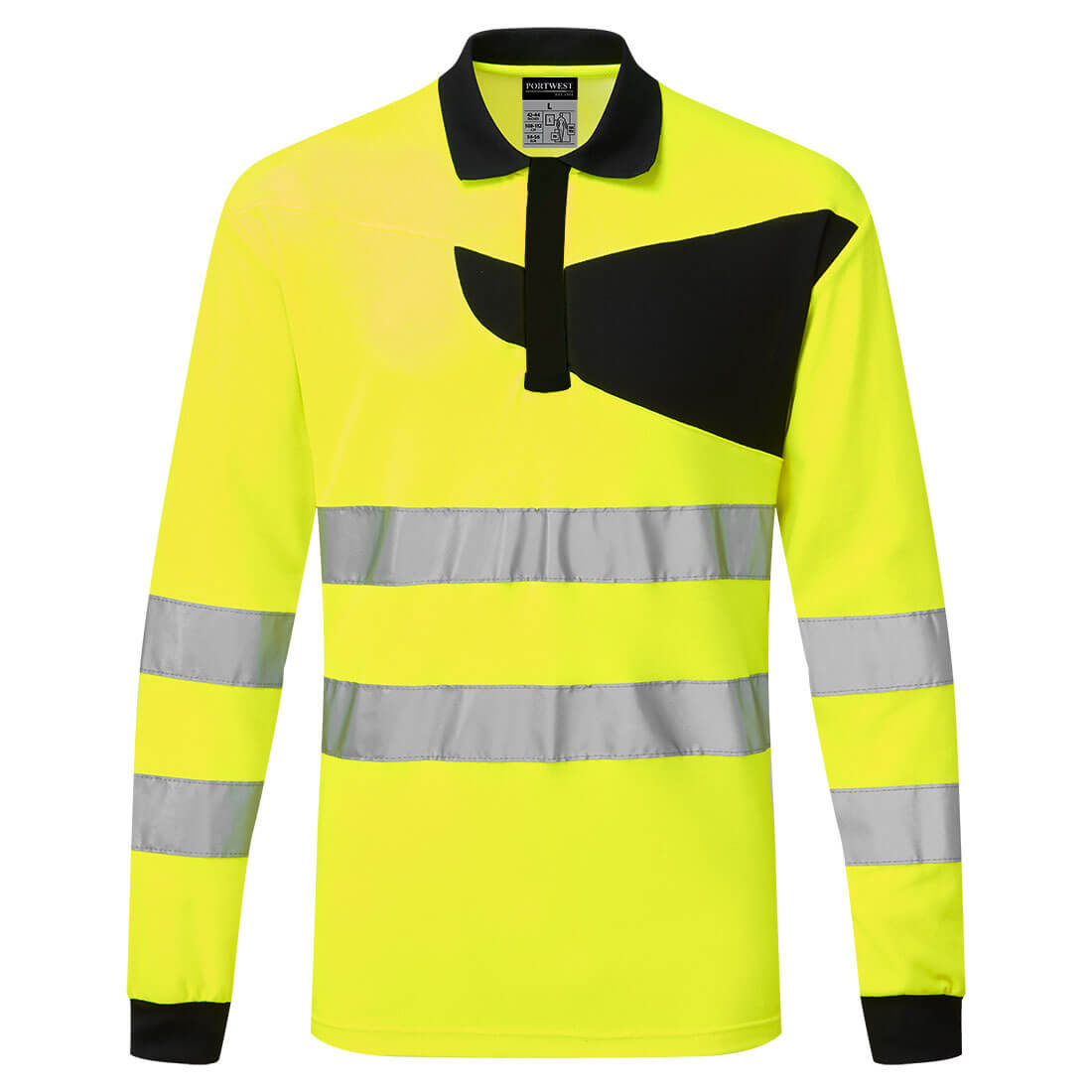 Polo de Haute Visibilité PW2 Hi-Vis à Manches Longues Vetonek