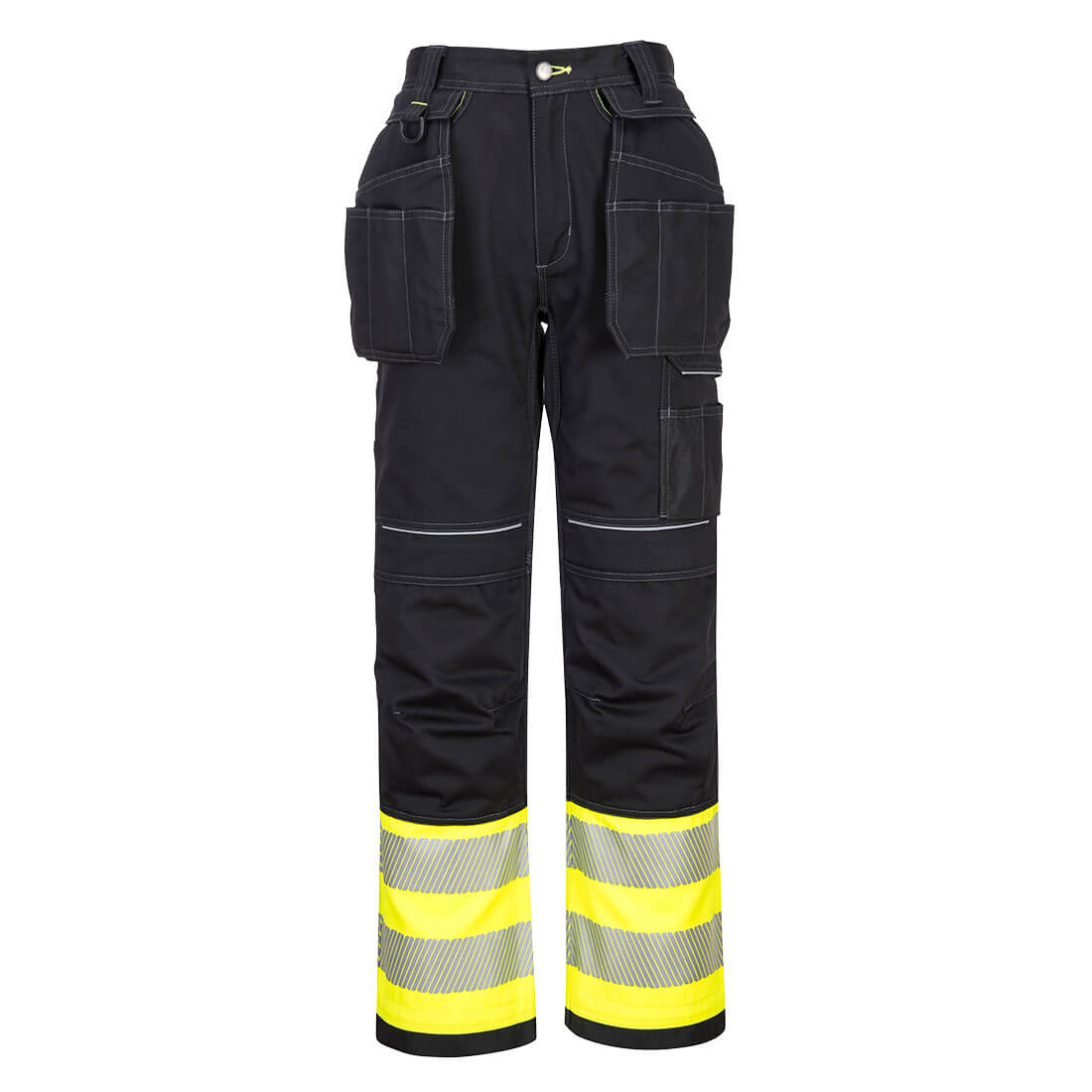 Pantalón PW3 de Alta Visibilidad - Clase 1 con Bolsillos de Pistolera Vetonek