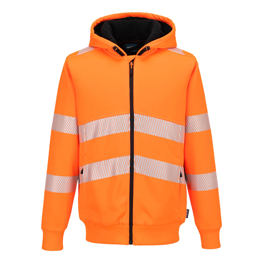 Sweat hi-vis avec fermeture éclair hivernal - Vetonek