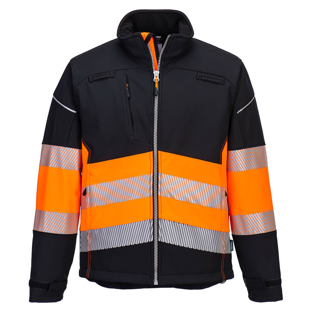 Softshell PW3 de haute visibilité, classe 1 (3 couches) Vetonek