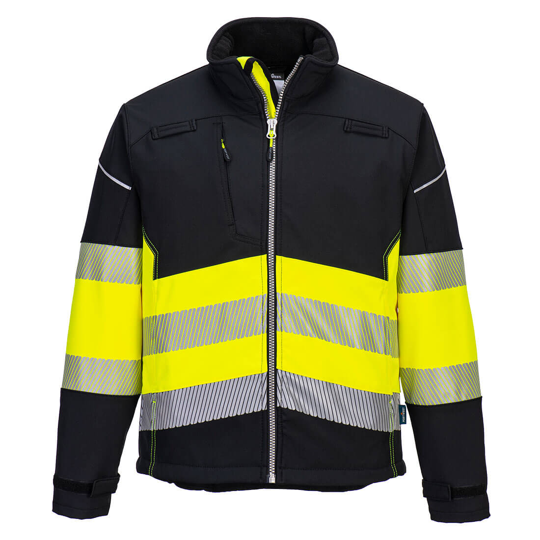 Softshell PW3 de haute visibilité, classe 1 (3 couches) Vetonek