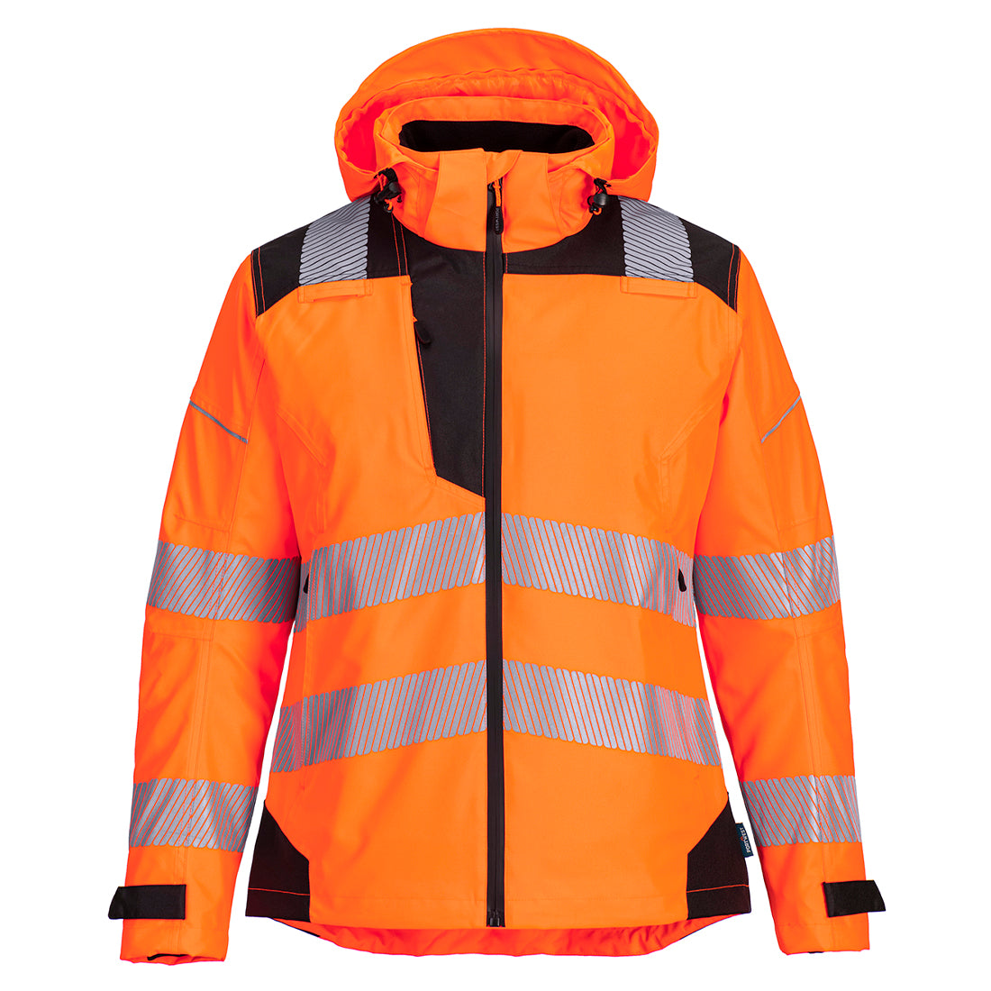 Chaqueta de Mujer PW3 de Alta Visibilidad para Lluvia Vetonek