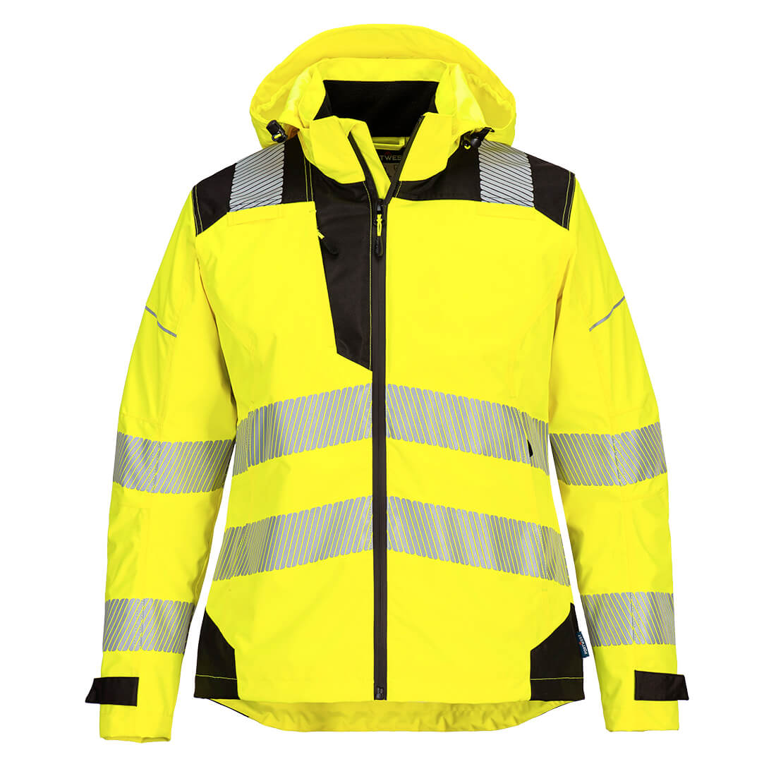 Chaqueta de Mujer PW3 de Alta Visibilidad para Lluvia Vetonek