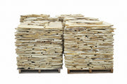 Planchoncillo pierre irrégulière jaune quartzite
