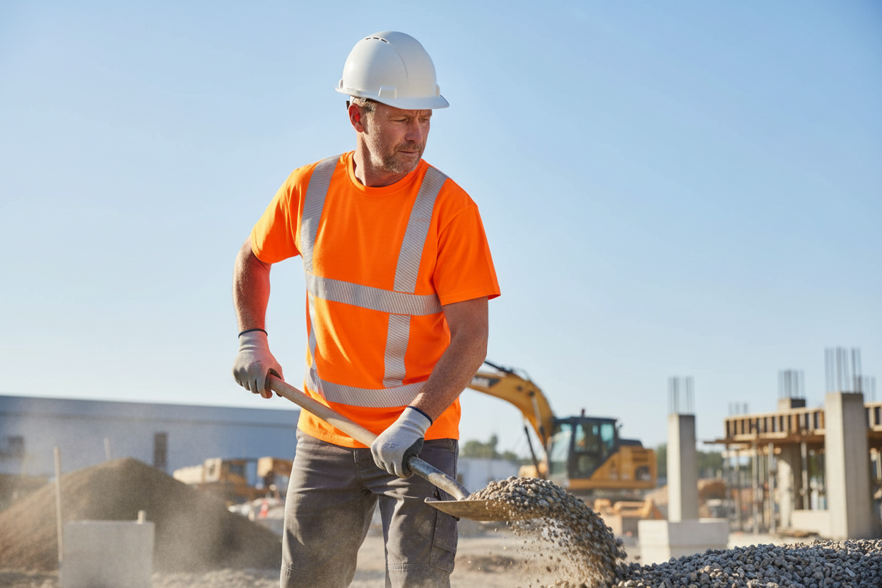 T-shirt RWS de Haute Visibilité - Parfaite pour Travaux Extérieurs - Vetonek