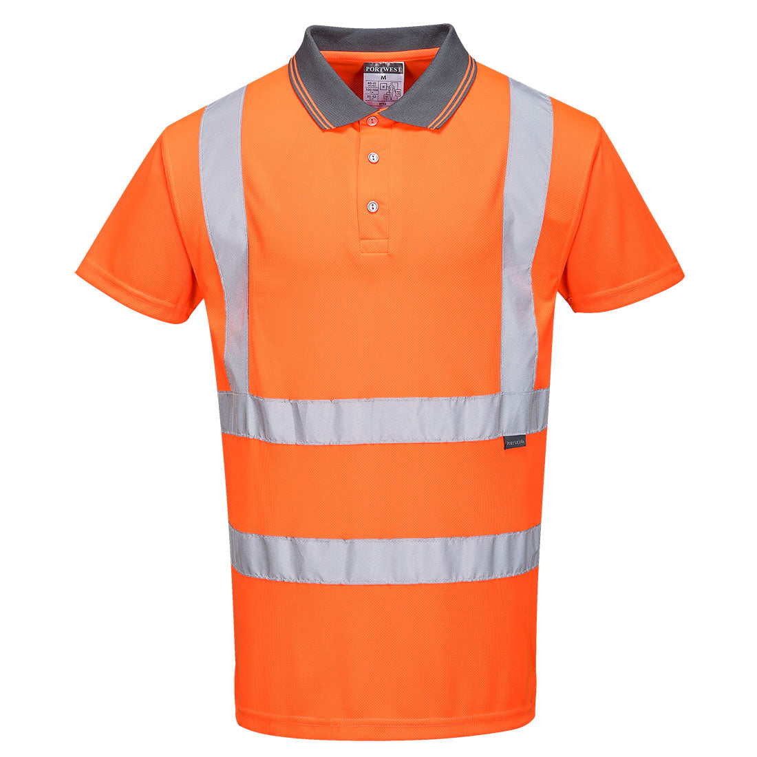 Polo de Manche Courte Haute Visibilité RIS Vetonek