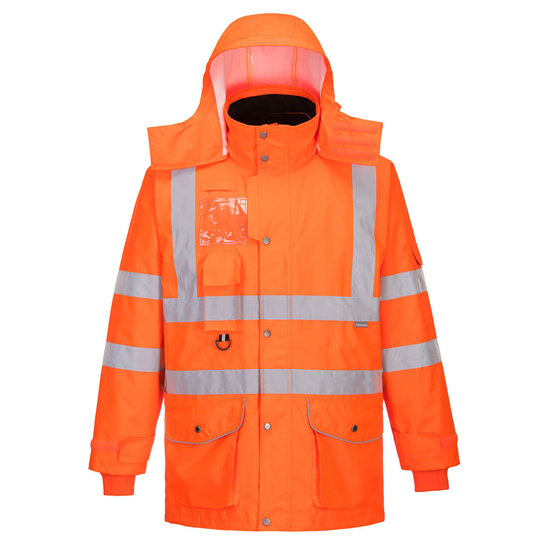 Veste 7 en 1 haute visibilité et respirante Traffic Vetonek